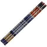 NBA Denver Nuggets 3-Pack Team Logo Pencil Set - Navy Blue