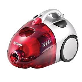 Dirt Devil DCC011 2000-Watt Bagless Cylinder Vacuum With Turbo Brush