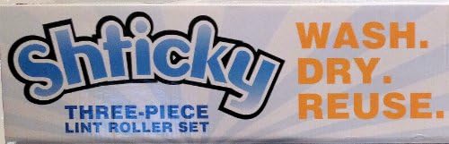 Schticky 3 Piece Reusable Lint Roller Set