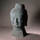 Compoclay-Buddha-Head-Large-Alpine-Stone-Finish