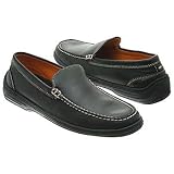 Tommy Bahama Men's Marine Blvd. (Black Leather 8.5 M)