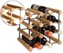 J.K. Adams MWR-40-OK Hardwood 40-Bottle Wine Rack, Oak