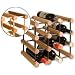 J.K. Adams MWR-40-OK Hardwood 40-Bottle Wine Rack, Oak