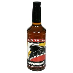 Big Train Caramel Syrup 750 milliliter, 25.4-Ounce Unit (Pack of 3)