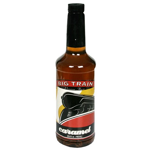 Big Train Caramel Syrup 750 milliliter, 25.4-Ounce Unit (Pack of 3) by Big Train