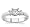 Platinum Three-Stone Princess-Cut Diamond Ring (H/SI2, 1/2 ct. tw.)