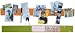 Magnetic Strip Bulletin Board in Olive Green