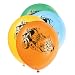Construction 12" Latex Balloons Asst. (12 count) - Party Supplies