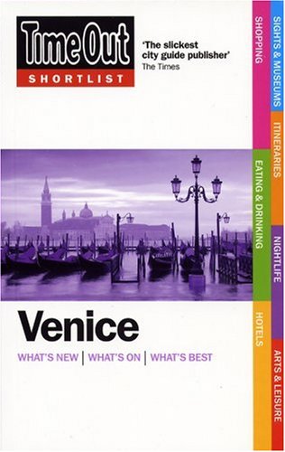 City Travel Guides Discounted  Books : "Time Out" Shortlist Venice (Time Out Shortlist Venice)