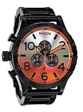 Nixon - 51-30 Chrono - All Black/Sunrise