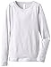 Clementine Big Girls' Everyday Long Sleeve Tee, White,Large (10-12)