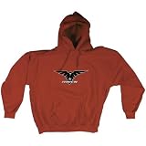 Raven Maroon Swoop Hooded Sweatshirt