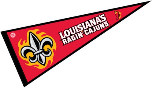 Louisiana Ragin Cajuns Pennant Full Size Felt