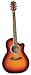 Shannondale Sunburst Thin Body Acoustic/Electric Guitar