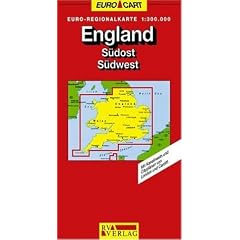 RV Euro Regionalkarte 1:300 000 England S�dost/S�dwest