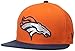 NFL Mens Denver Broncos On Field 5950 Orange Game Cap By New Era