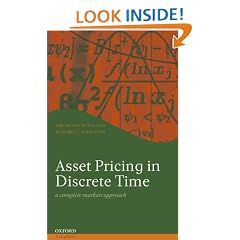 Asset Pricing in Discrete Time: A Complete Markets Approach (Oxford Finance Series)