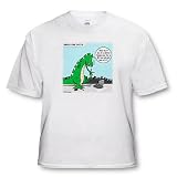 Rich Diesslins Funny General - Editorial Cartoons - 9-11 Godzilla - T-Shirts