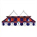 Imperial Houston Texans Licensed 40-Inch Rectangular Stained Glass Billiard Table Light
