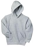 NEW Hanes Comfortblend - Youth Pullover Hooded Sweatshirt Light Steel-L