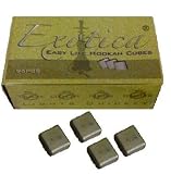 96 PC. Japanese Silver Hookah CHARCOAL COAL Exotica Rate #1