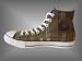Converse Chucks 105807 CT Grunge Hi braun kariert - fallen circa eine halbe Nummer grösser aus