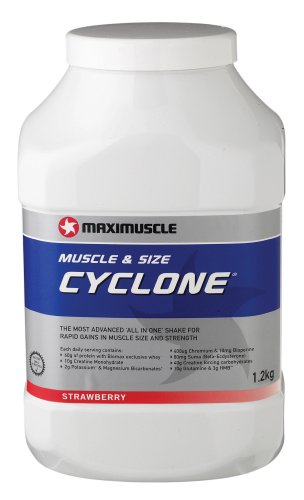 Maximuscle Cyclone Dietary Supplement  Strawberry 1.2kg