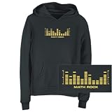 Sweatshirt Woman Black  Equalizer Math Rock  Music