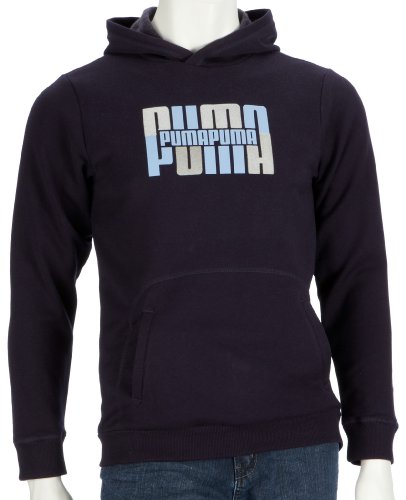 Puma Boys Puma In Puma Hooded Sweat New Navy 807294-03 34/36