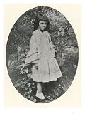  : Alice Liddell Alice Liddell Aged About Ten, Childhood Photographic Poster Print by Lewis Carroll, 30x40
