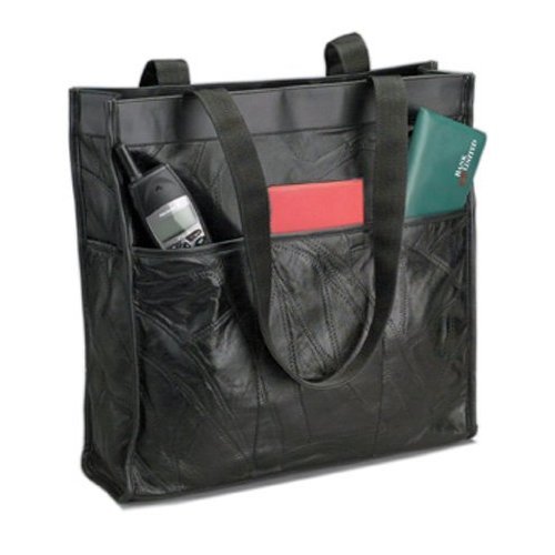 Embassy Italian Stone Design Genuine Leather Shopping/Travel Bag