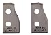 Freud RP-D 5/8-Inch Stock Knife Set For Freud RP1000 Or RP2000 Raised Panel Cutter