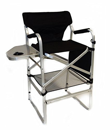 The Professional Tall Directors Folding Chair With Side Table Cup Holder Footrest Carry Handles Side Storage Bag And New Under Seat Storage Net Andrewowenmfmo The Professional Tall Directors Folding Chair With Side Table Cup Holder Footrest Carry Handles Side Storage Bag And New Under Seat Storage Net Andrewowenmfmo