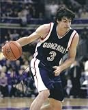 Adam Morrison Autographed Gonzaga 8x10 Photo