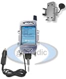 Qtek 1010 Powered Windshield Car / Auto Mount PDA Holder - Gomadic Brand