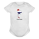 Thailand Country Map Color ベビーボディ