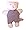 Sckoon Organic Cotton Soft Navy Stripe Toy: Baby Bear Doll (stuffing is organic cotton, too!)