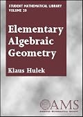Elementary Algebraic Geometry (Student Mathematical Library, Vol. 20) (Student Mathematical Library, V. 20)