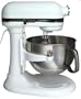 Factory-Reconditioned KitchenAid RKP2671XWH Professional 6-Quart Stand Mixer, White