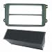 Radioblende VW (Golf V+VI,Touran,Passat 3C,Caddy,EOS), Skoda (Octavia), mit Fach, schwarz