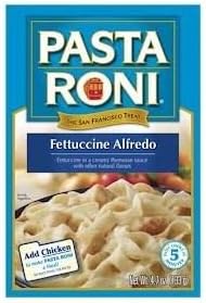 Pasta Roni, Fettuccine Alfredo, 4.7oz Box (Pack of 3)