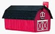 RED BARN MAILBOX (Flambeau Prod. T-1003)