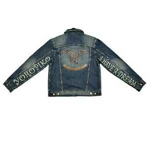 Yoropiko Pencil Skull denim jacket - YORO9173.