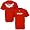 adidas UNLV Runnin' Rebels Scarlet Prime Time T-shirt
