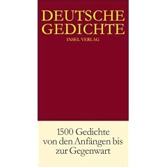 Deutsche Gedichte in einem Band