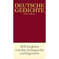Deutsche Gedichte in einem Band