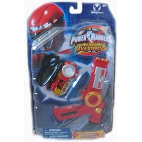Power Rangers Operation Over-Drive Red Ranger Gear with Red Morpher and Blaster by