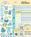 Doodlebug Scrapbook Page Kit - Baby Boy (12