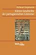 Kleine Geschichte der portugiesischen Literatur.