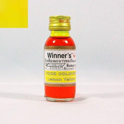 Food Coloring 1 oz Liquid Cake Beverage Icing Caramel, Yellow lemon